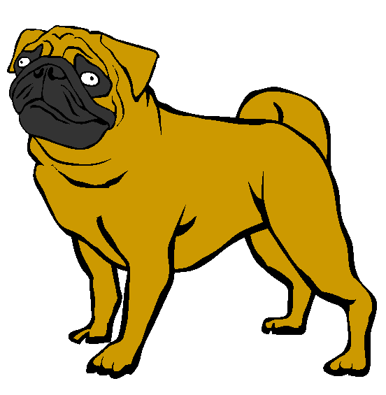 Pug Coloring Page