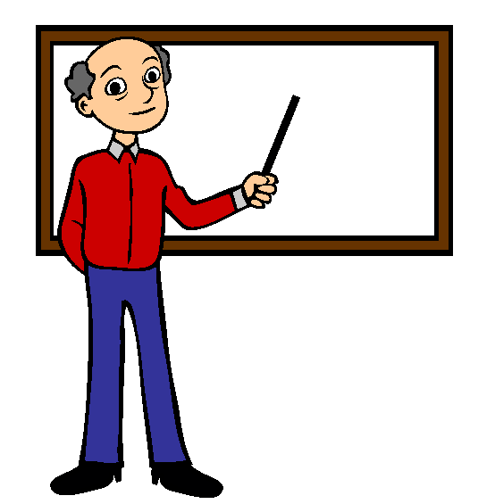 Teacher Coloring Page