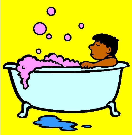 The Bathtub Coloring Page