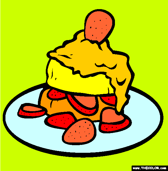 Strawberry Shortcake Coloring Page