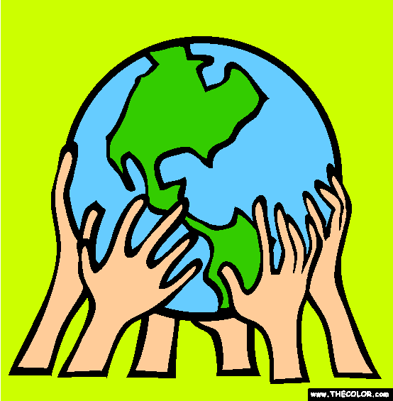 Our Planet Coloring Page
