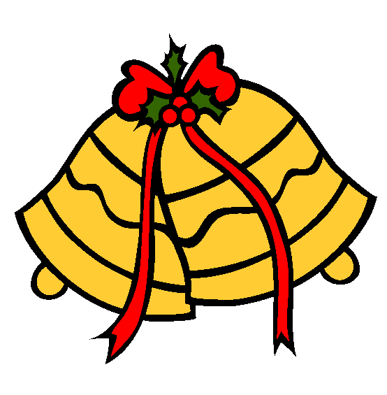 Christmas Silver Jingle Bells Online Coloring Page