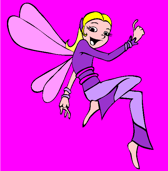 Fairy Coloring Page