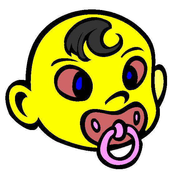 Binky Coloring Page