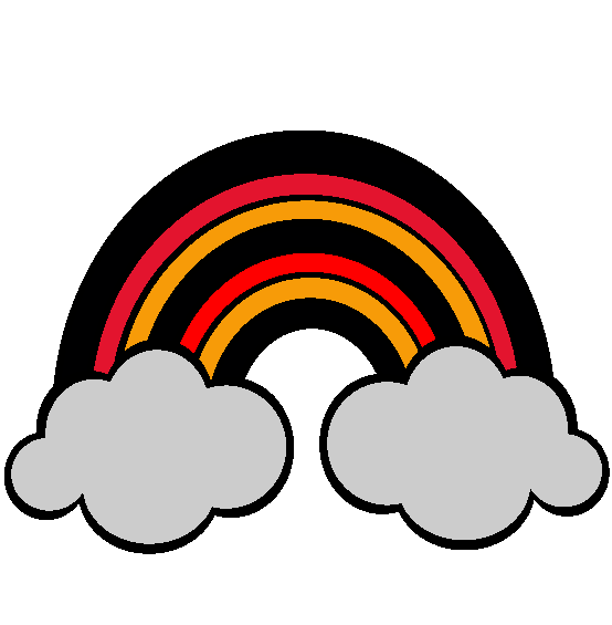 Rainbows Coloring Page