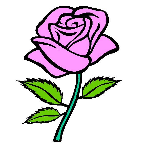 Rose Coloring Page