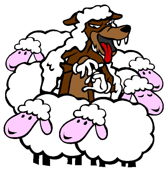 Wolf In Sheeps Clothing Coloring Page