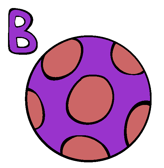 The Uppercase Letter B Alphabet Coloring Page