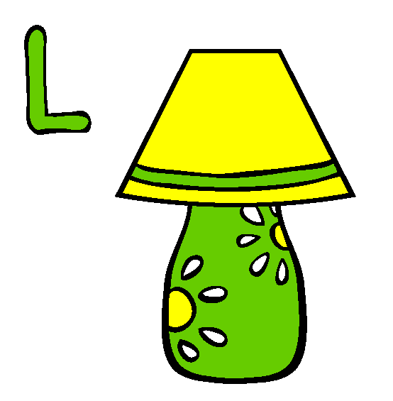 L Coloring Page