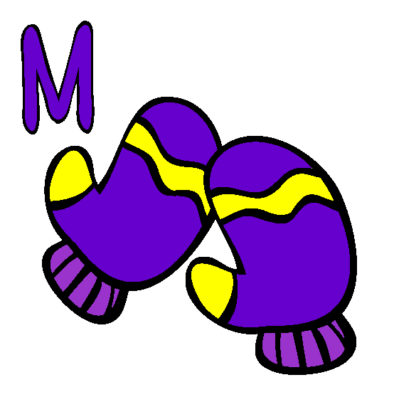 M Coloring Page
