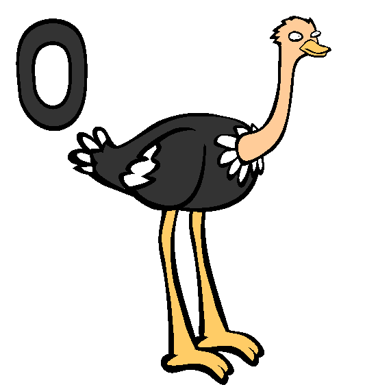 O Coloring Page