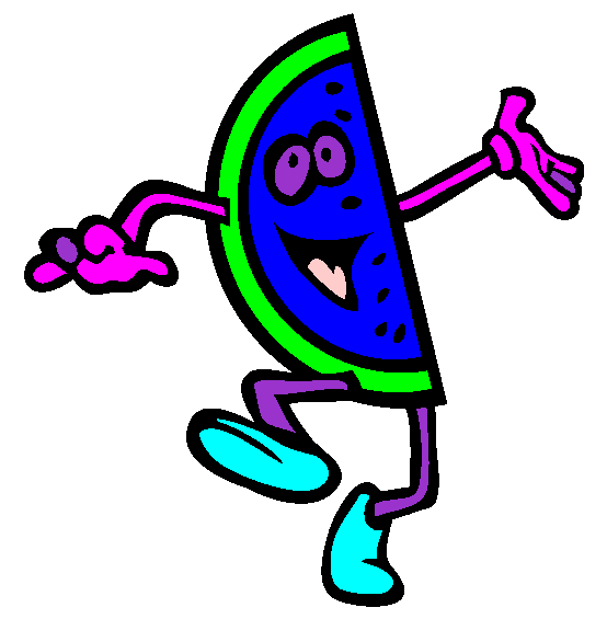 Watermelon Coloring Page