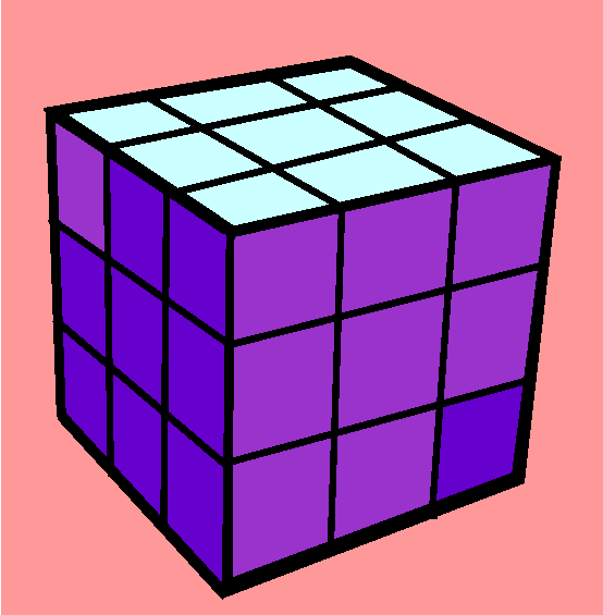 Rubiks Cube Coloring Page