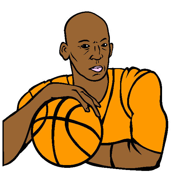 Michael Jordan Coloring Page