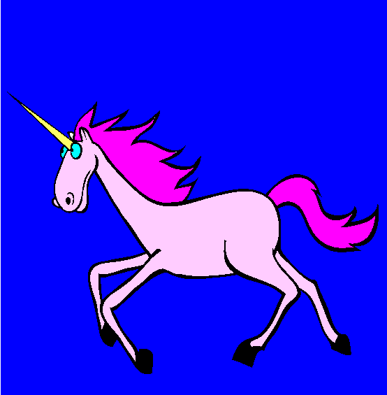 Unicorn Coloring Page