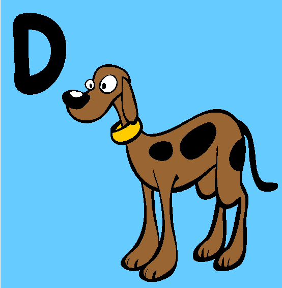 D Coloring Page