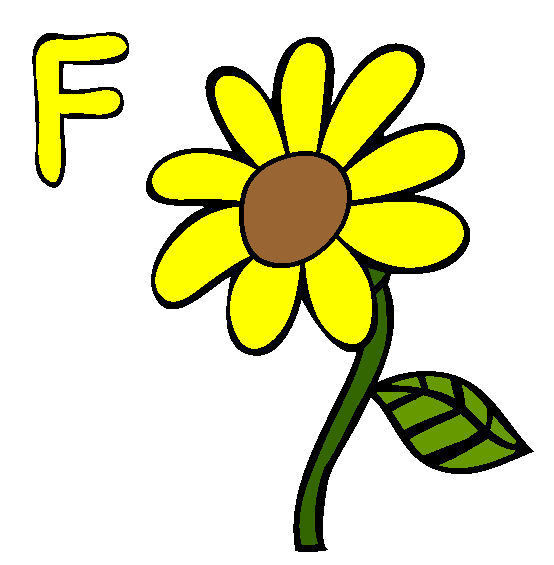 F Coloring Page