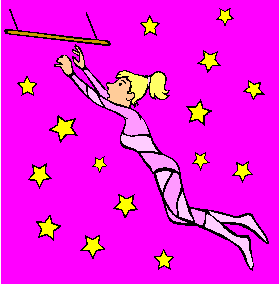 Trapeze Coloring Page