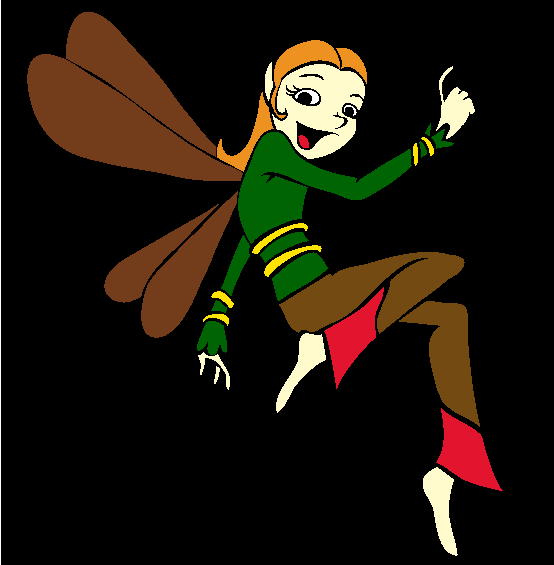 Fairy Coloring Page