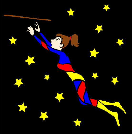 Trapeze Coloring Page