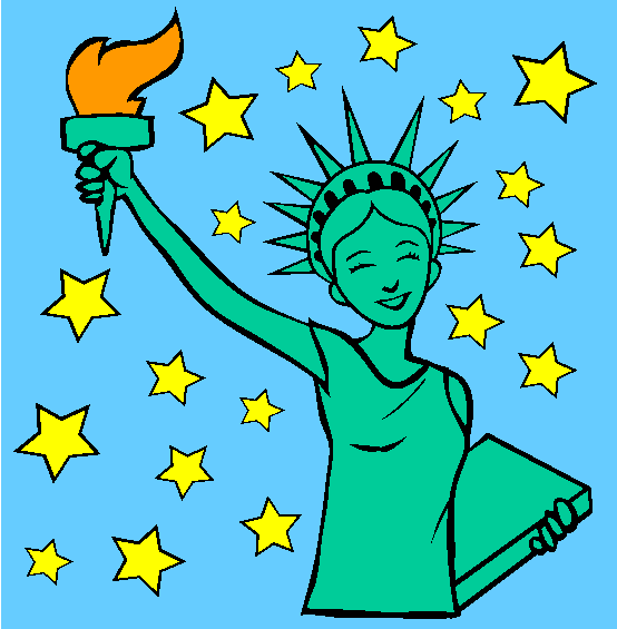 Liberty Coloring Page