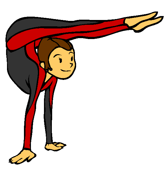 Contortionist Coloring Page