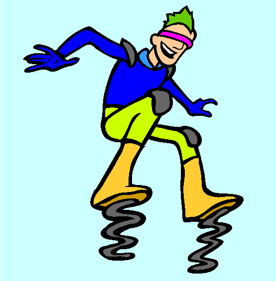 Springer Coloring Page