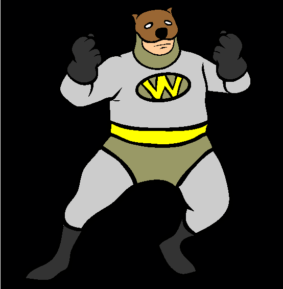 Wombatman Coloring Page