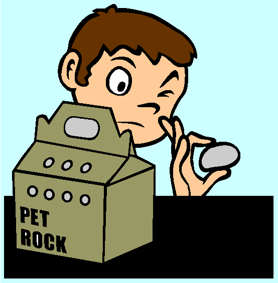 Pet Rock Coloring Page