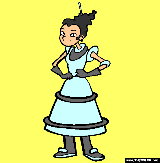 Fashions Coloring Page