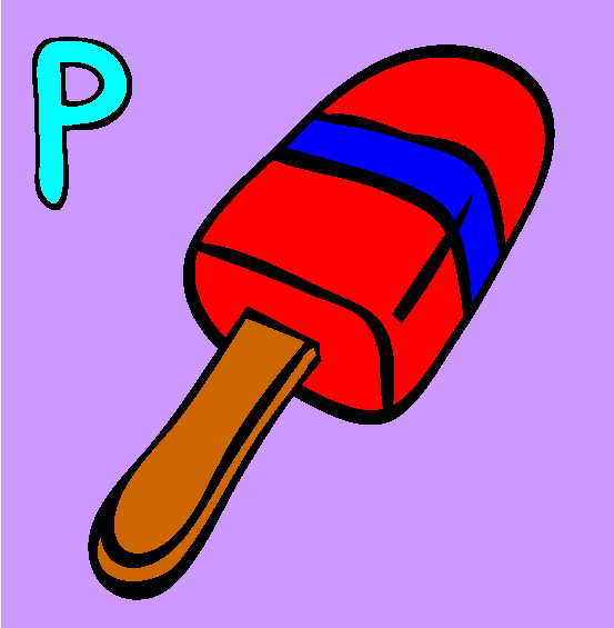 P Coloring Page