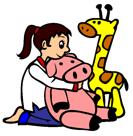 Stuffed Animals Coloring Page