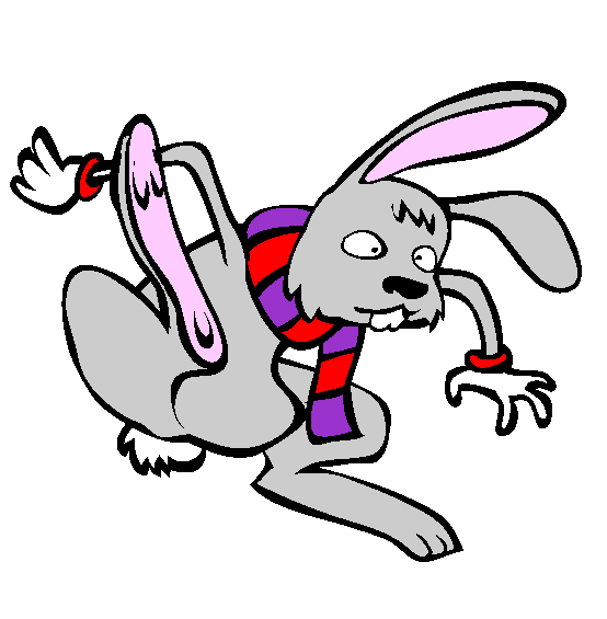 Year of the Rabbit Coloring Page