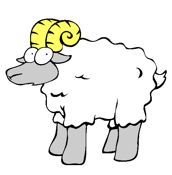 Year of the Sheep Coloring Page