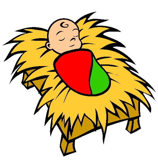 Baby Jesus Coloring Page