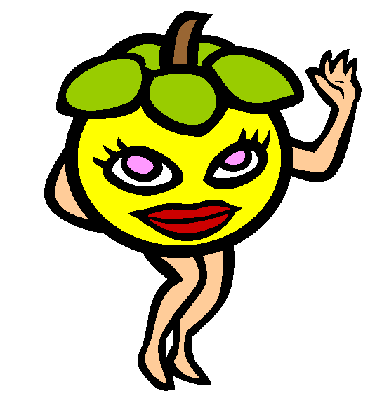 Mangosteen Coloring Page
