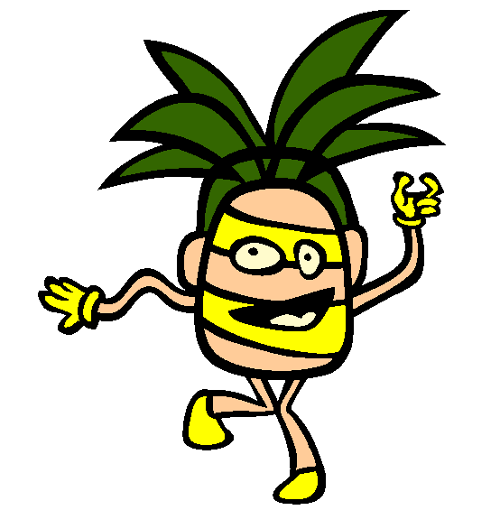 Pineapple Coloring Page