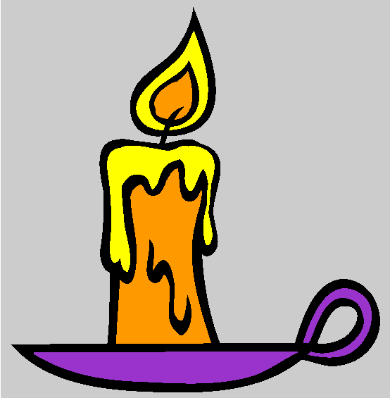 The Candle Coloring Page