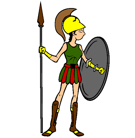 Athena Coloring Page