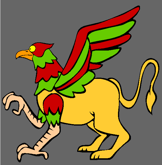 Gryphon Coloring Page