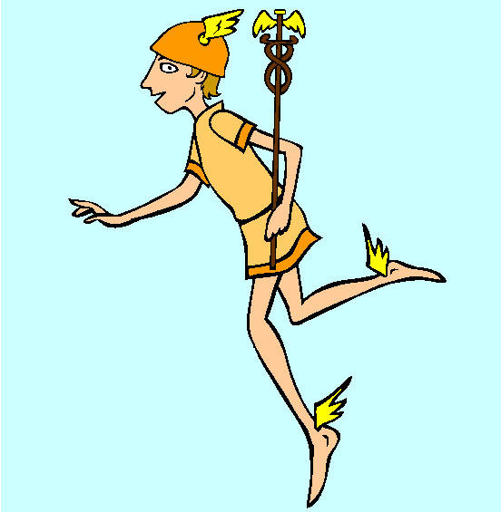 Hermes Coloring Page