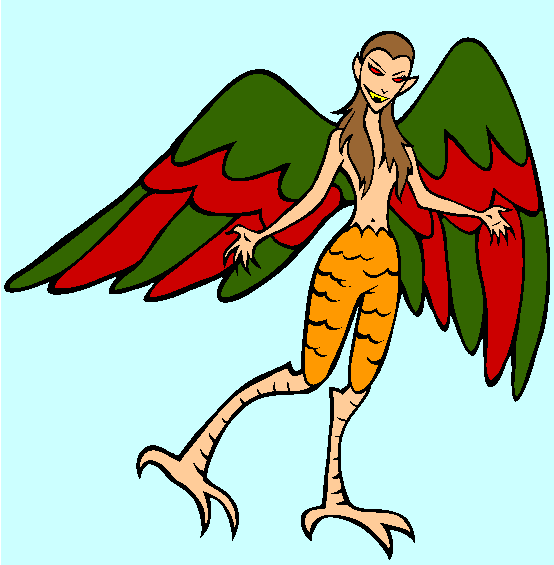 Siren Coloring Page