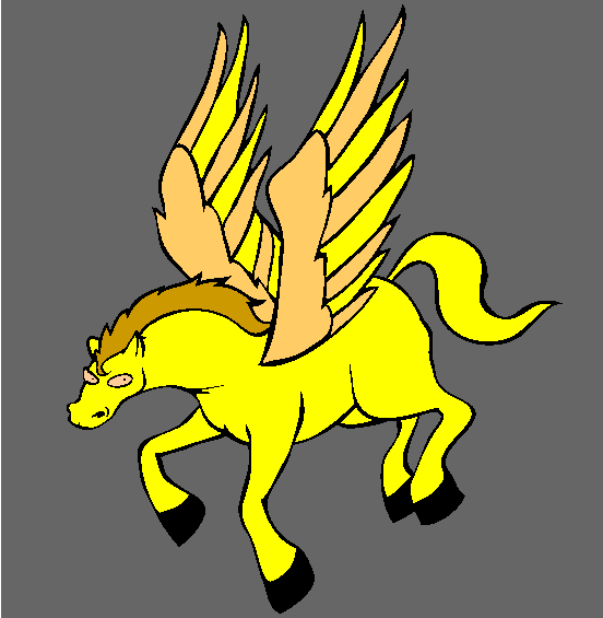 Pegasus Coloring Page