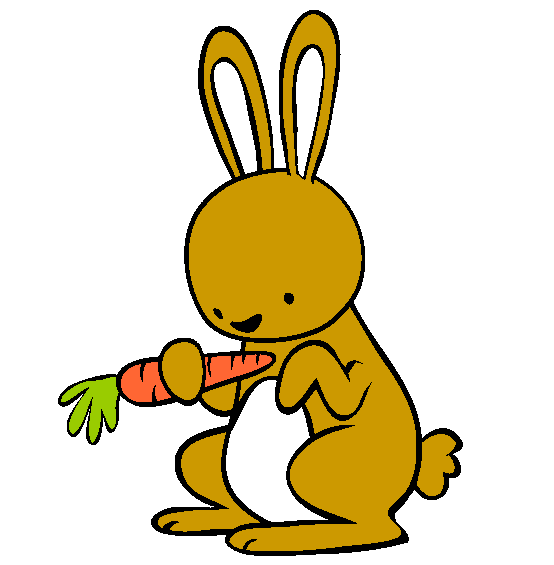 Bunny Rabbit Coloring Page
