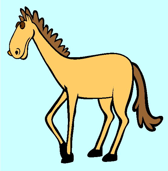 Horse Coloring Page