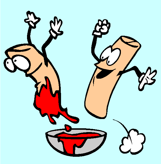 Egg Roll Coloring Page