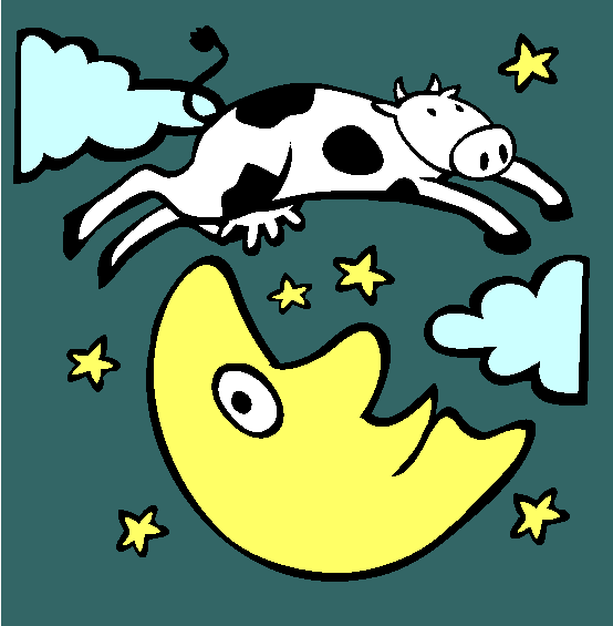 Hey Diddle Diddle Coloring Page