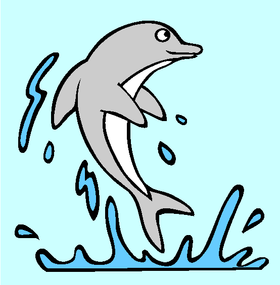 Dolphin Coloring Page