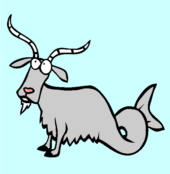 Capricorn Coloring Page