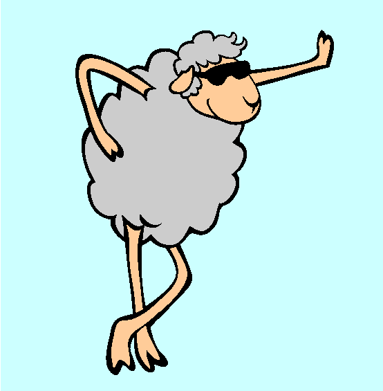 Sheep Coloring Page